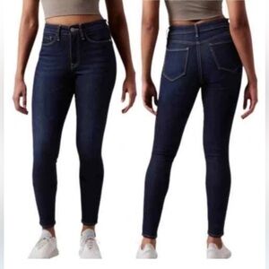 ATHLETA sculptek ultra skinny midnight jeans size 8 stretch